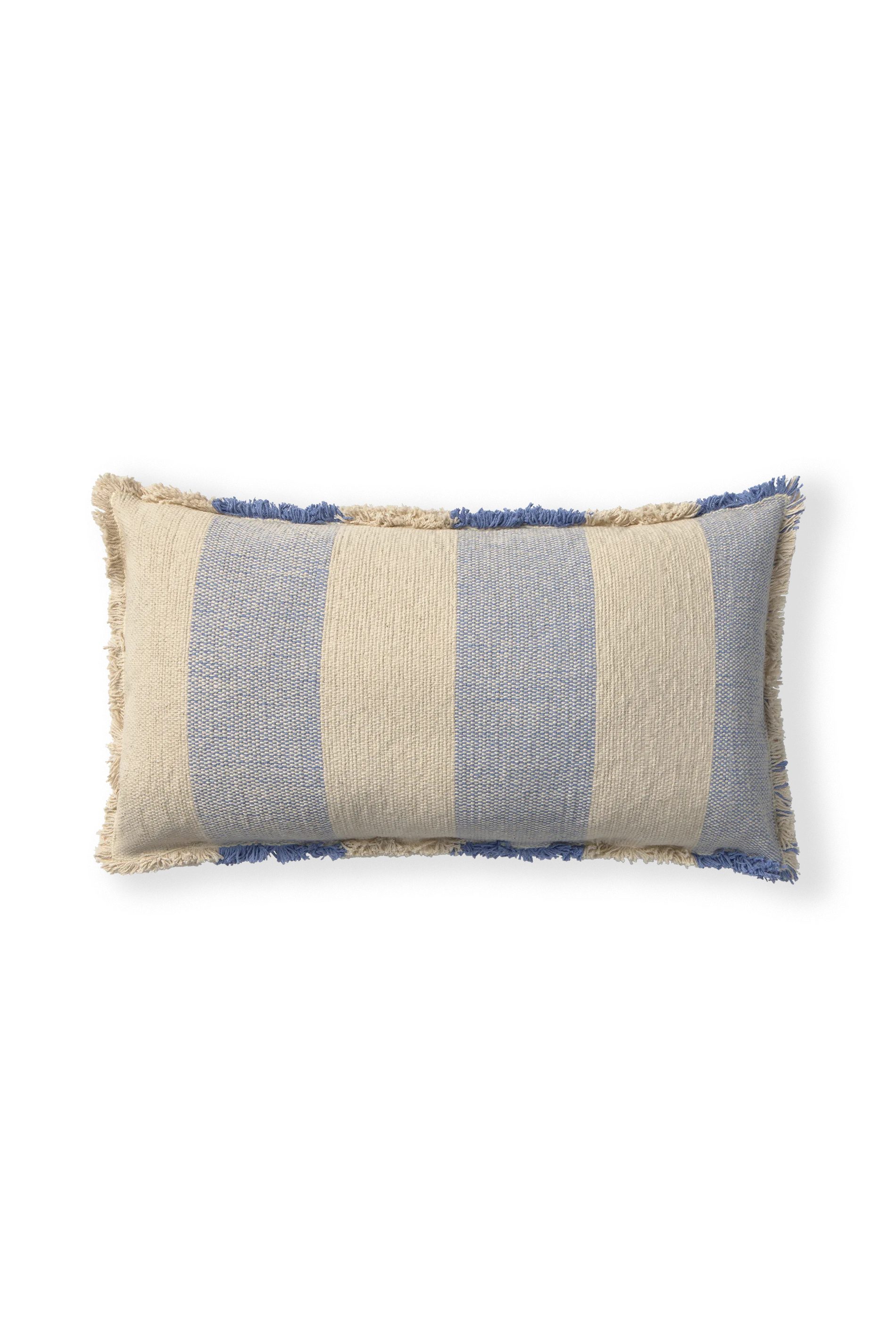 lorena-canals-coussin-rectangulaire-lines-blue image 1