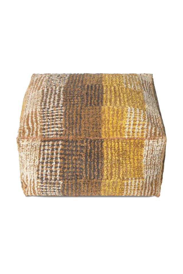 lorena-canals-pouf-city-r-versible-ochre-pouf-tuft-2-faces image 1