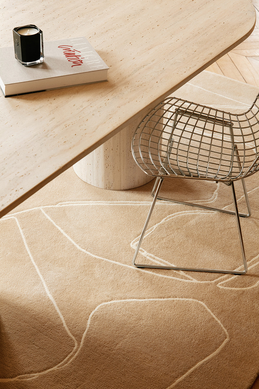 toulemonde-bochart-amalgame-tapis-contemporain-beige image 5