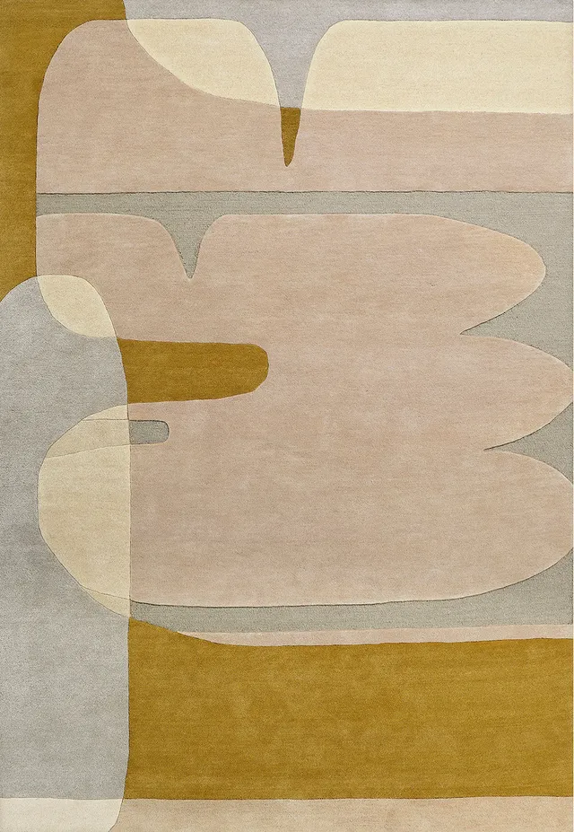 toulemonde-bochart-sirocco-tapis-ocre-en-laine-de-nouvelle-z-lande-tuft-main image 1