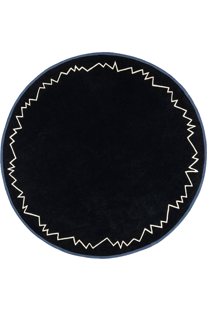 toulemonde-bochart-baikal-tapis-rond-noir-230-260-cm image 1