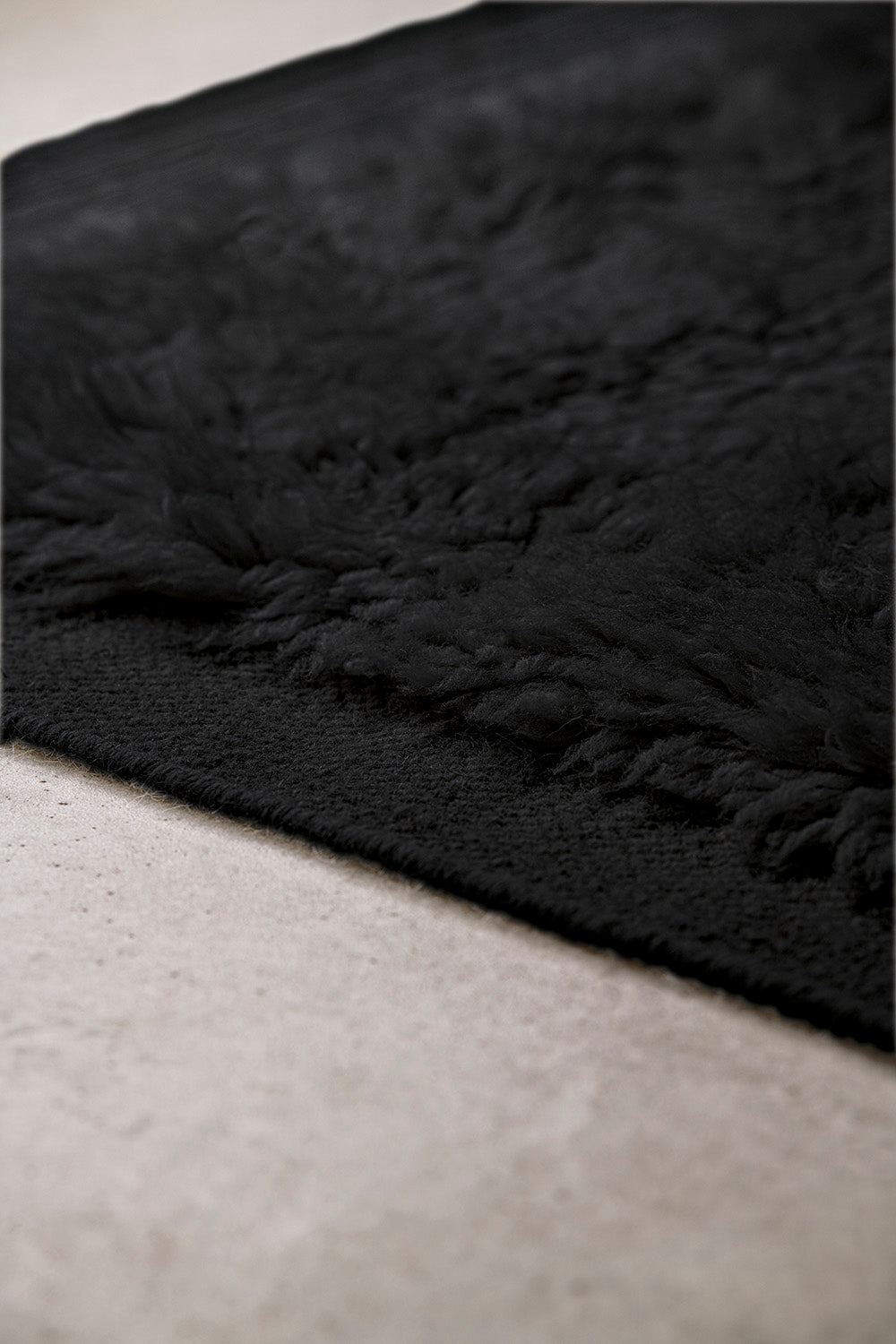 toulemonde-bochart-tapis-fez-noir-en-laine-nou-main image 3
