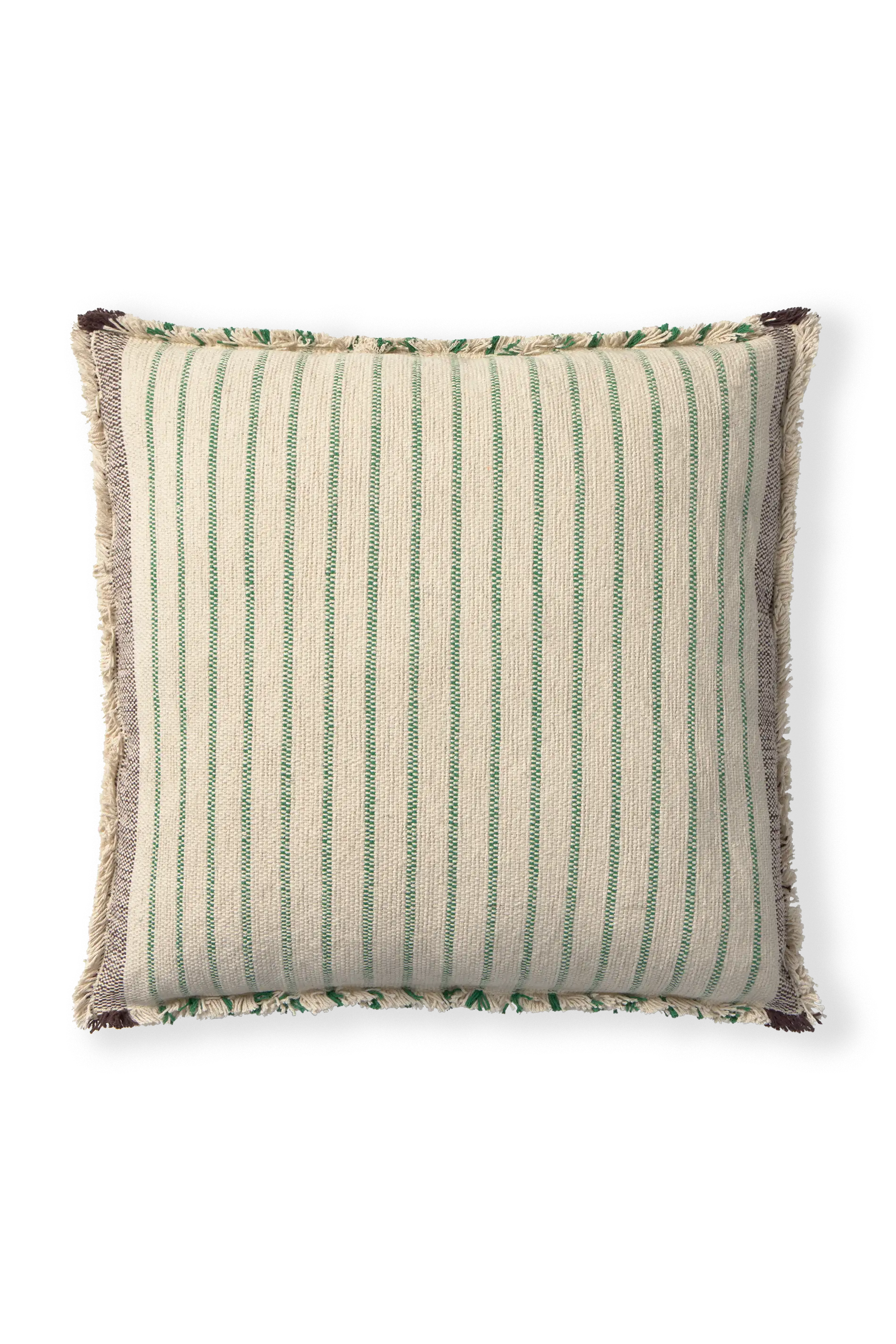 lorena-canals-lines-green-coussin-tiss-main-ray image 1
