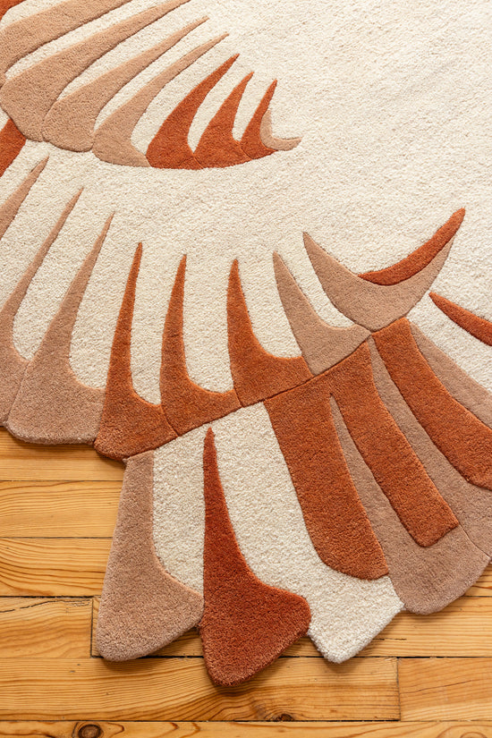 serge-lesage-oskola-fire-tapis-contemporain-coquillage image 3