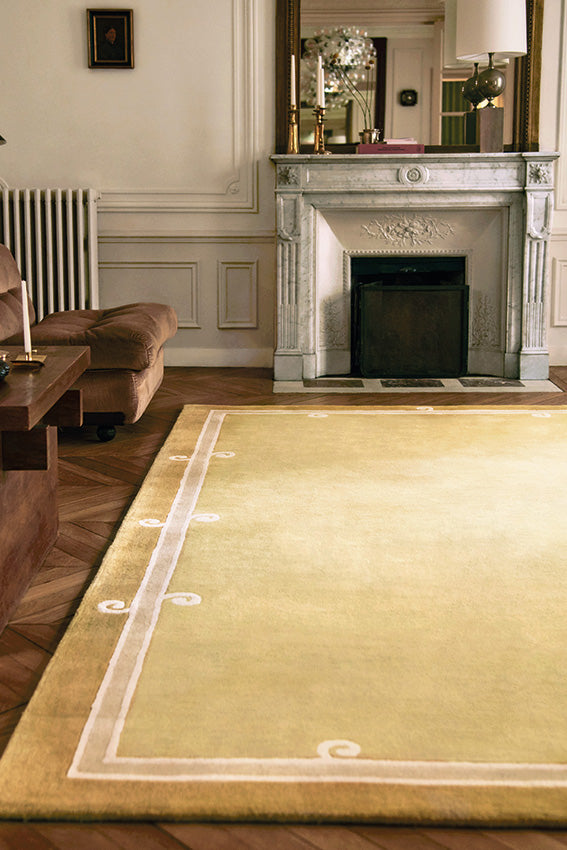 toulemonde-bochart-syracuse-jaune-tapis-en-laine-tuft-main image 3
