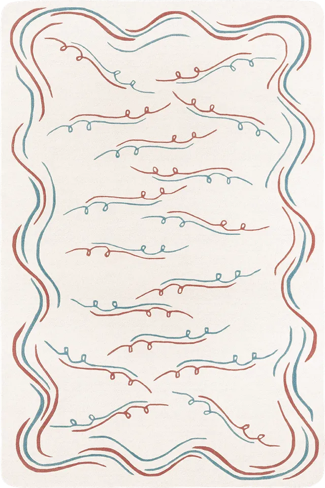 toulemonde-bochart-nazar-blanc-bleu-tapis-en-laine-tuft-main image 1