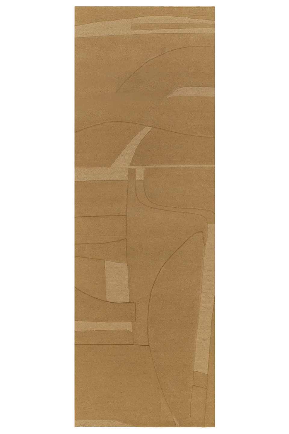 toulemonde-bochart-collage-tapis-brun-en-laine-pascale-ribourg image 1