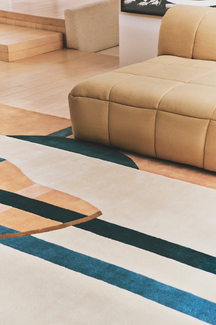 toulemonde-bochart-tacubaya-cr-me-tapis-contemporain-en-laine-tuft-main image 4