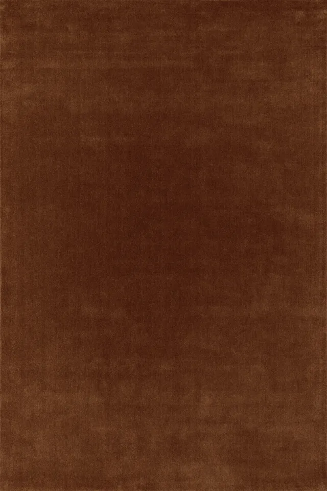 toulemonde-bochart-signature-tapis-brun-cuivre-laine-tiss-e-main image 1