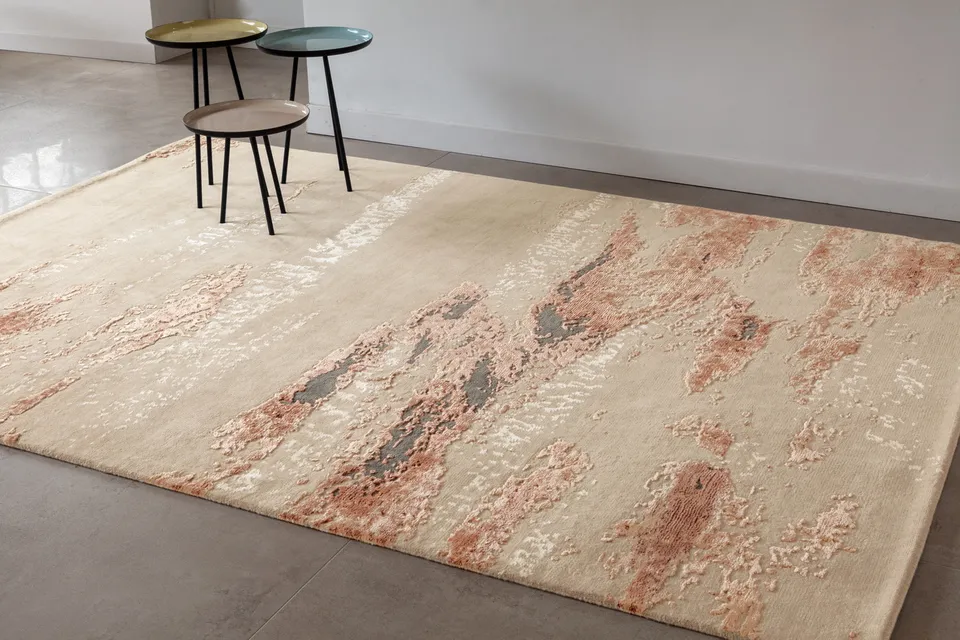 serge-lesage-tapis-cloud-corail-poudre image 1