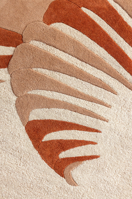 serge-lesage-oskola-fire-tapis-contemporain-coquillage image 5