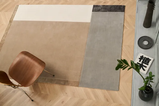 serge-lesage-tapis-pause-cr-me-nude-graphique-cocooning image 1