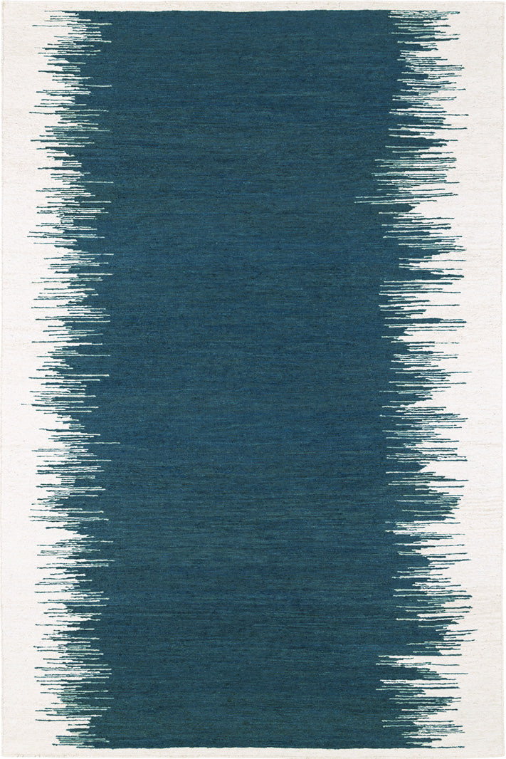 toulemonde-bochart-saona-bleu-tapis-bleu-profond-organique image 1