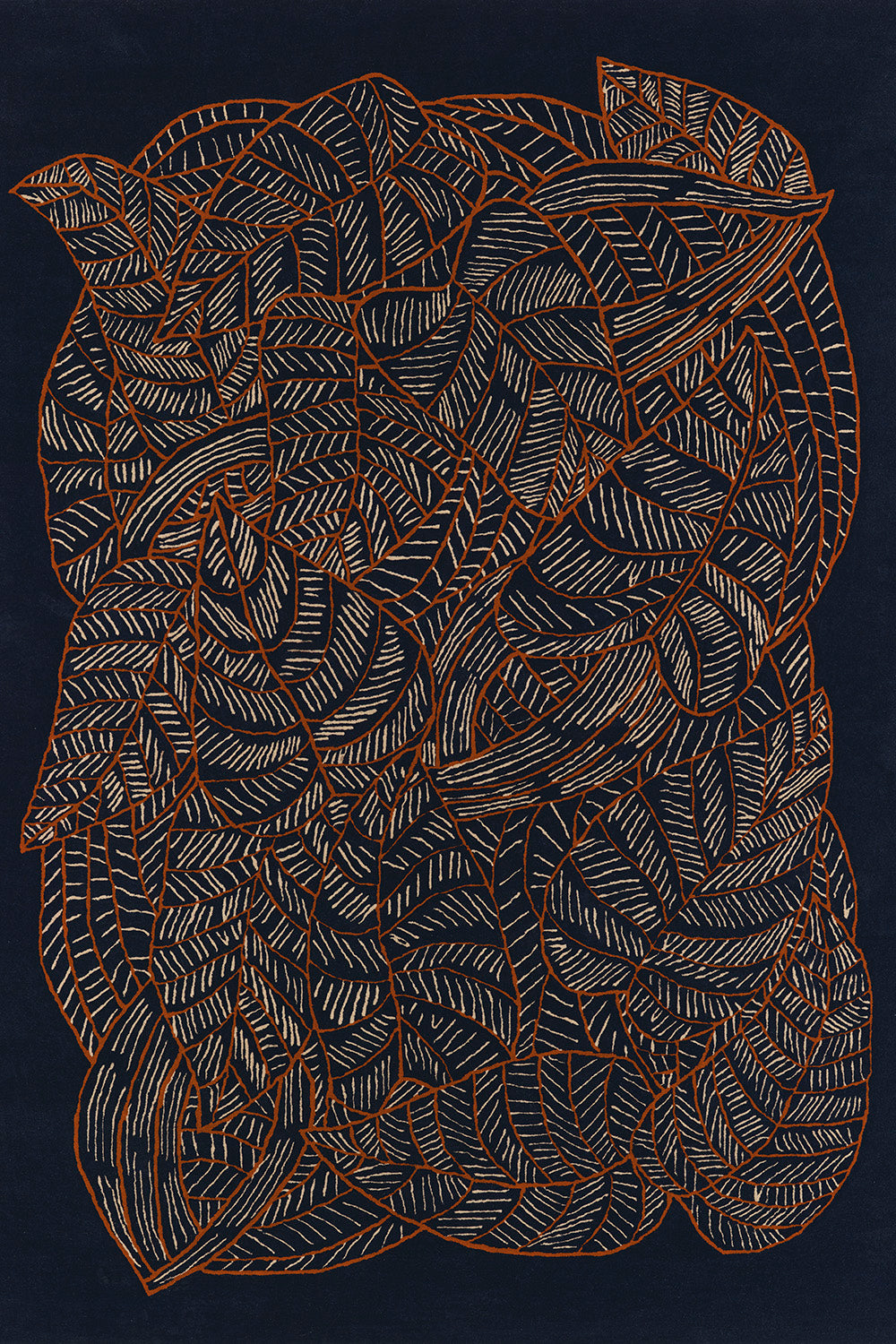 toulemonde-bochart-eden-tapis-bleu-nuit-laine-nouvelle-z-lande image 1