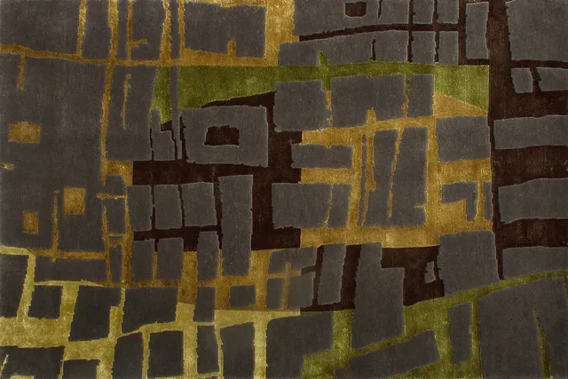 serge-lesage-tapis-diana-jungle-nou-main-vert-b-ne-bronze image 1
