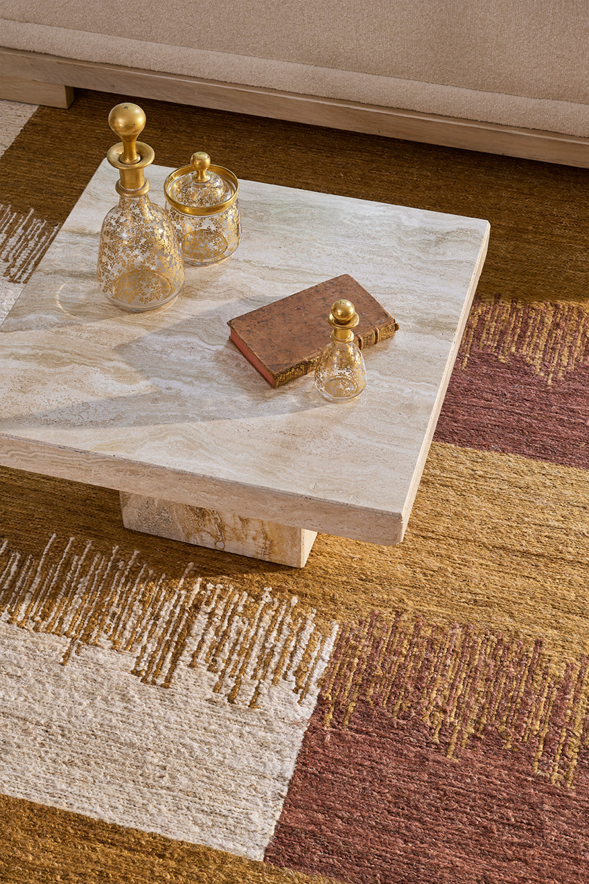 toulemonde-bochart-cala-ocre-tapis-nou-main-en-jute-dor-soumak image 4