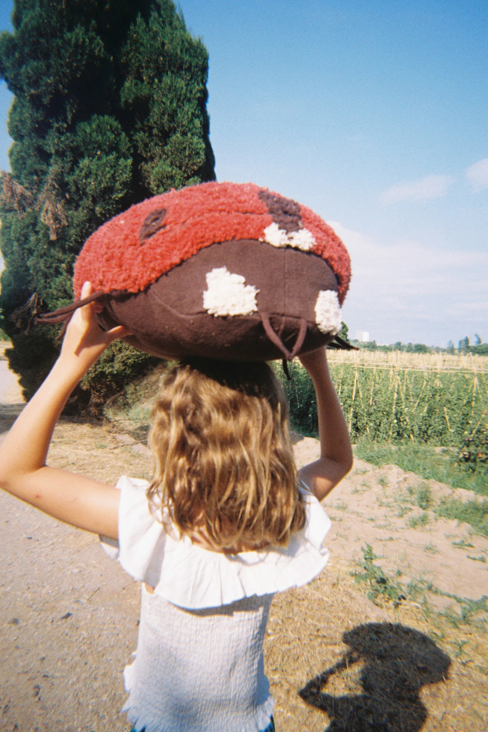 lorena-canals-coussin-de-sol-maria-the-ladybug-pouf-coccinelle image 3