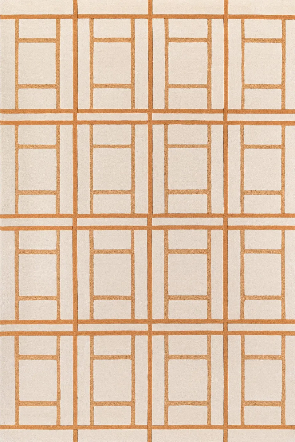 toulemonde-bochart-clisse-tapis-jaune-graphique-tuft-main image 1