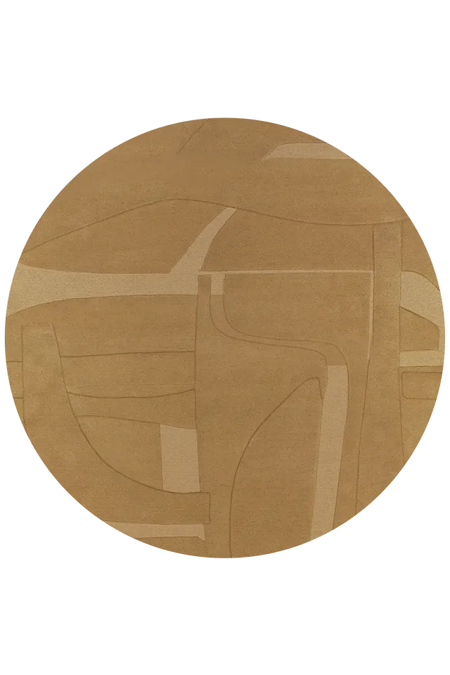 toulemonde-bochart-collage-par-pascale-ribourg-tapis-laine-brun image 1