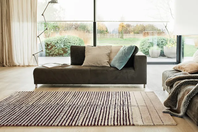 serge-lesage-tapis-pleats-gris-rocaille image 1