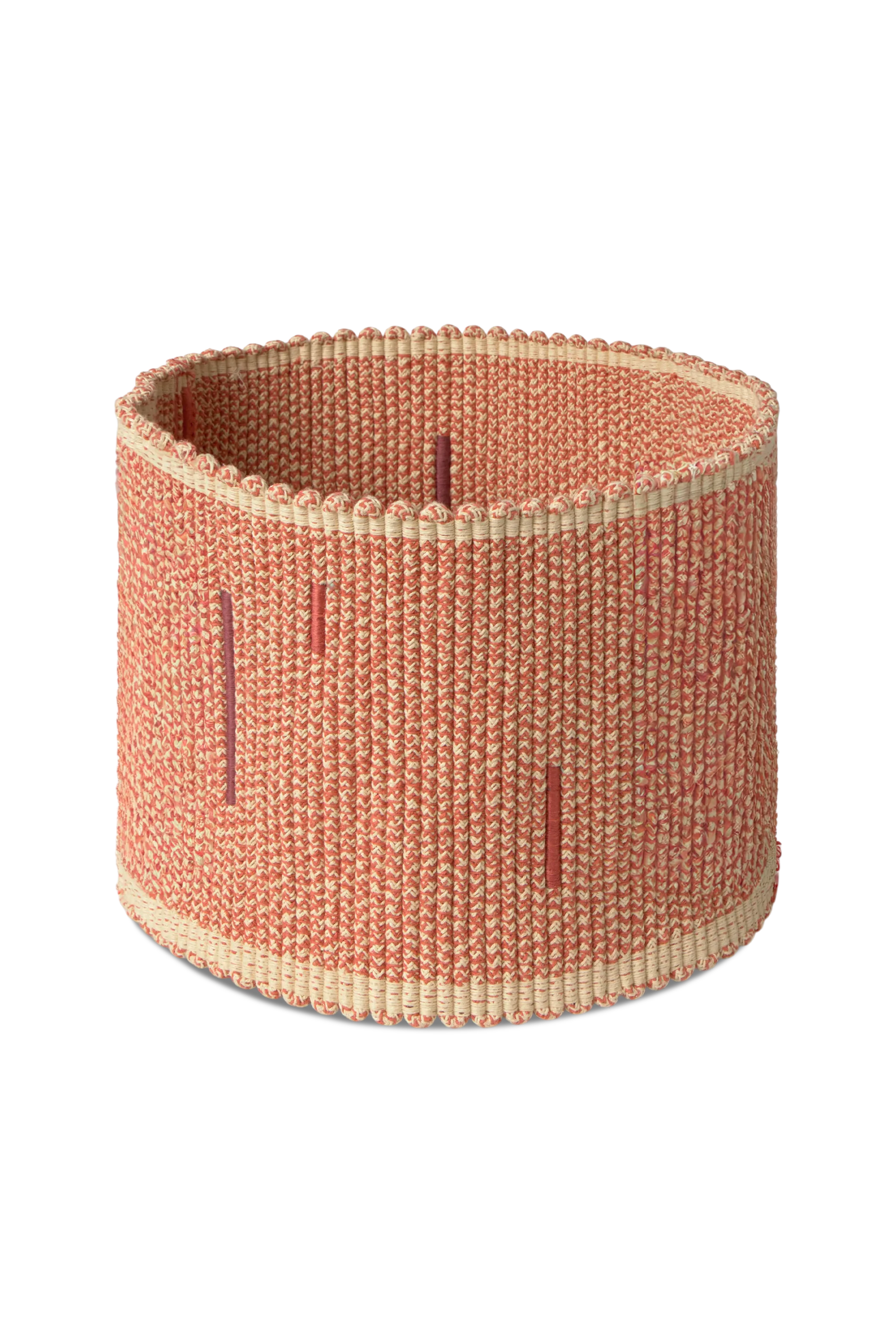 lorena-canals-handloom-vertical-terracotta-panier-en-corde-de-coton image 1