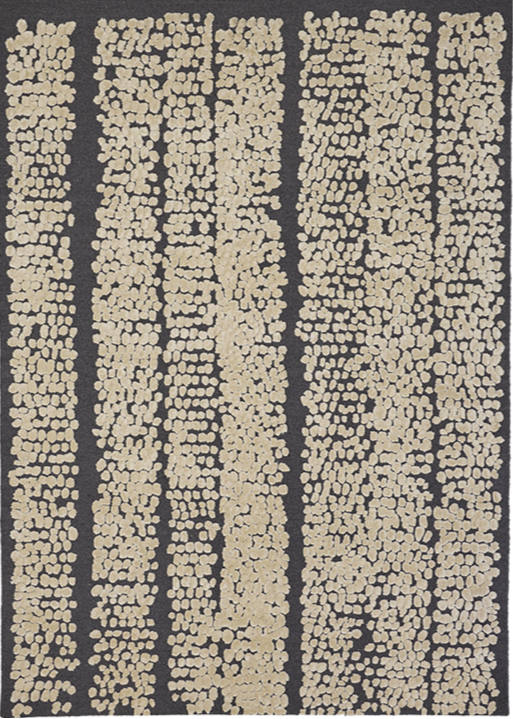 serge-lesage-tapis-pad-noir-perles-tencel image 2