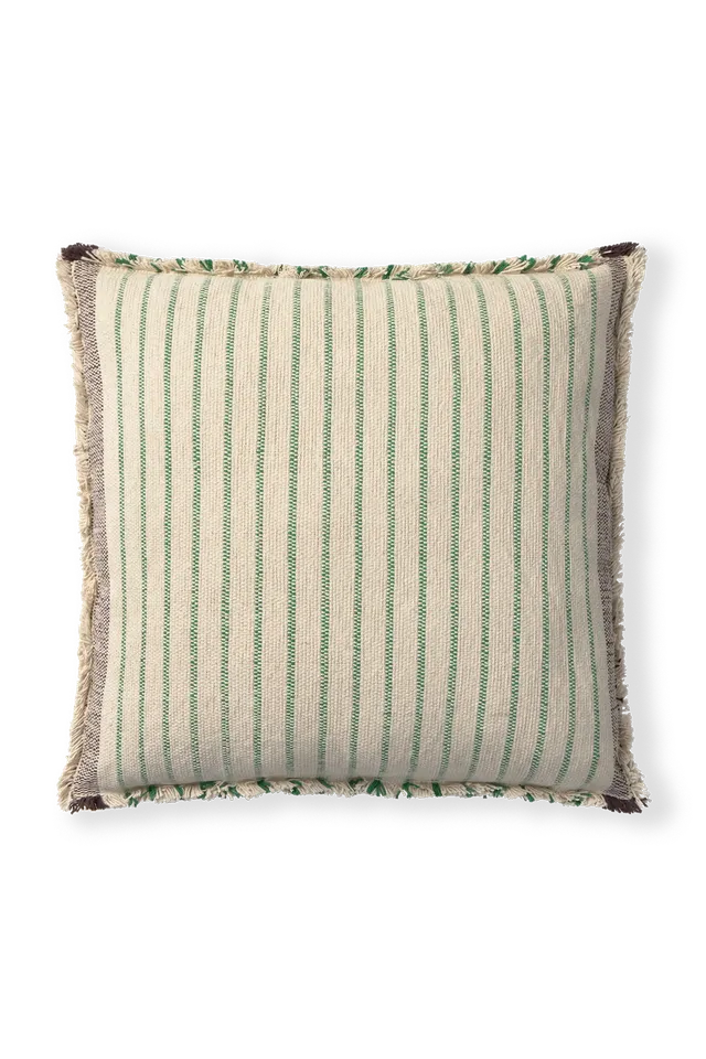 lorena-canals-lines-green-coussin-tiss-main-ray image 1