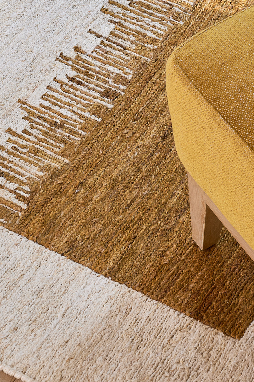 toulemonde-bochart-figueras-gold-tapis-jute-dor-nou-main image 4