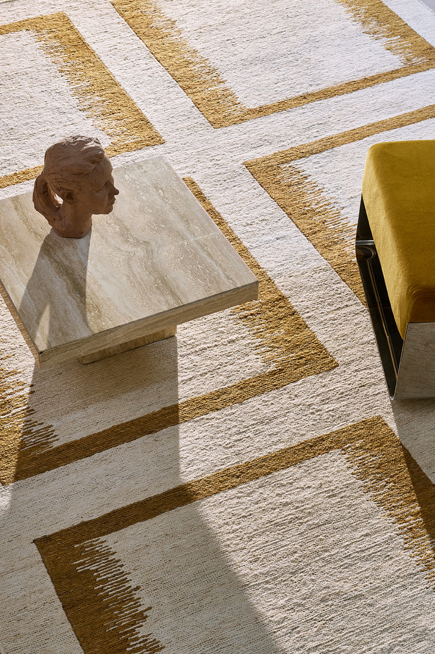 toulemonde-bochart-ciutadella-tapis-gold-motif-g-om-trique image 4