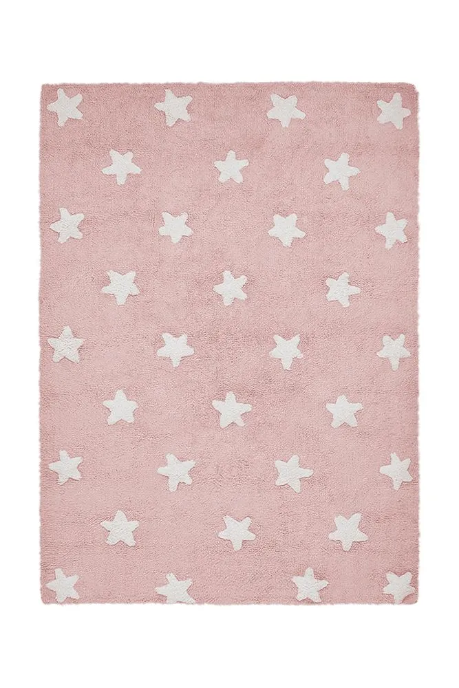 lorena-canals-tapis-lavable-stars-pink-tapis-enfant-toiles image 1