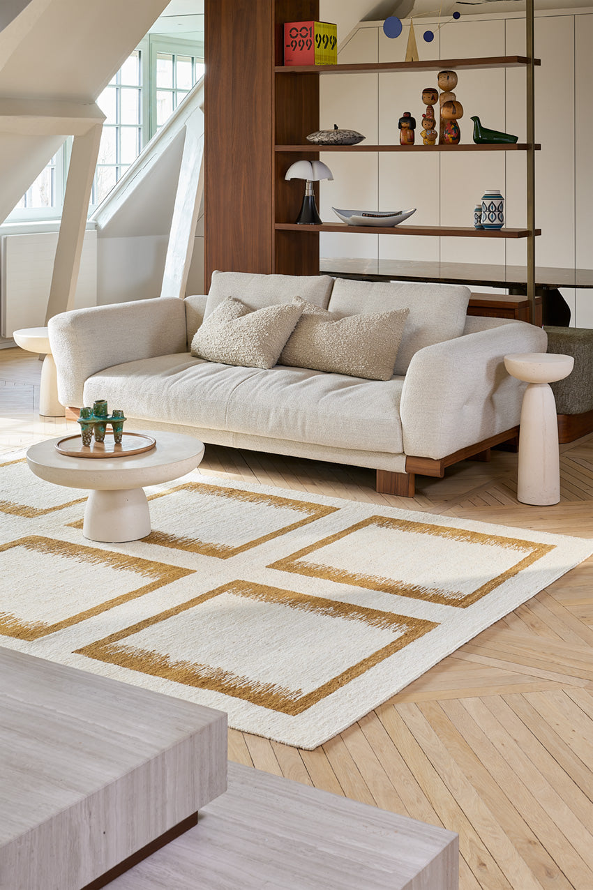 toulemonde-bochart-ciutadella-tapis-gold-motif-g-om-trique image 2