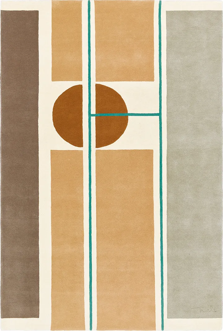 toulemonde-bochart-colagem-tapis-laine-beige-fait-main image 1