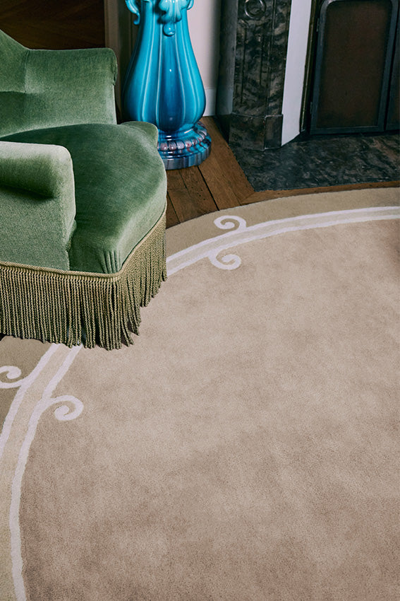 toulemonde-bochart-syracuse-rond-naturel-tapis-rond-beige-laine-tuft-main image 4