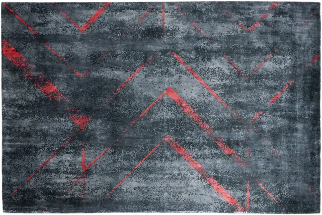 serge-lesage-tapis-stamp-rouge-coquelicots image 1