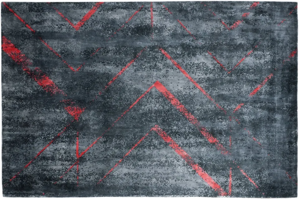 serge-lesage-tapis-stamp-rouge-coquelicots image 1