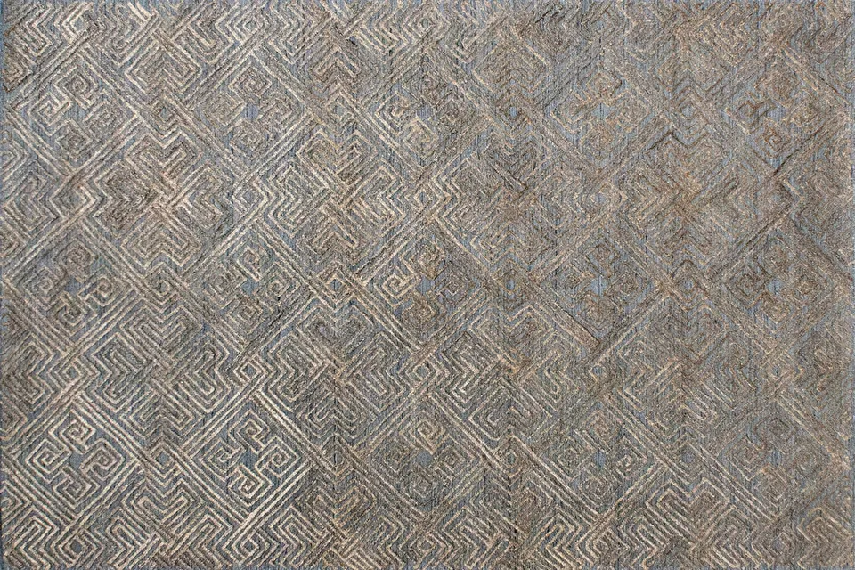 serge-lesage-connection-3-gris-fum-tapis-relief image 1