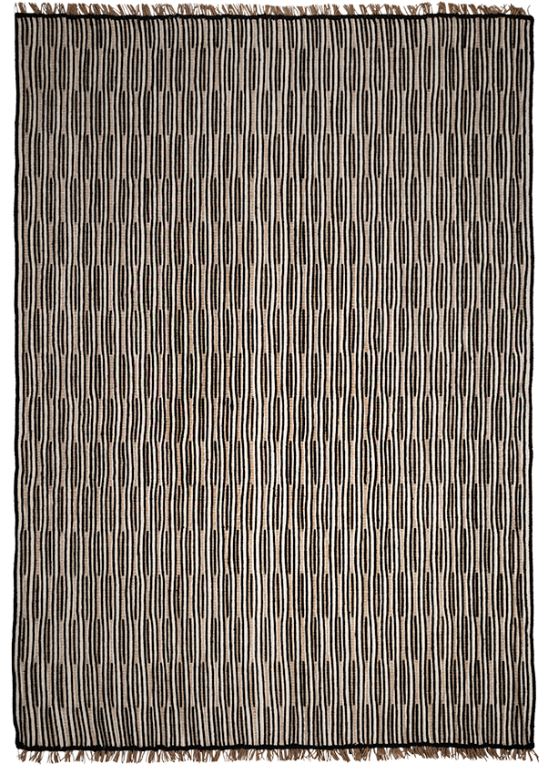serge-lesage-tapis-zuri-tapis-tiss-main-laine-raffia-et-coton image 2