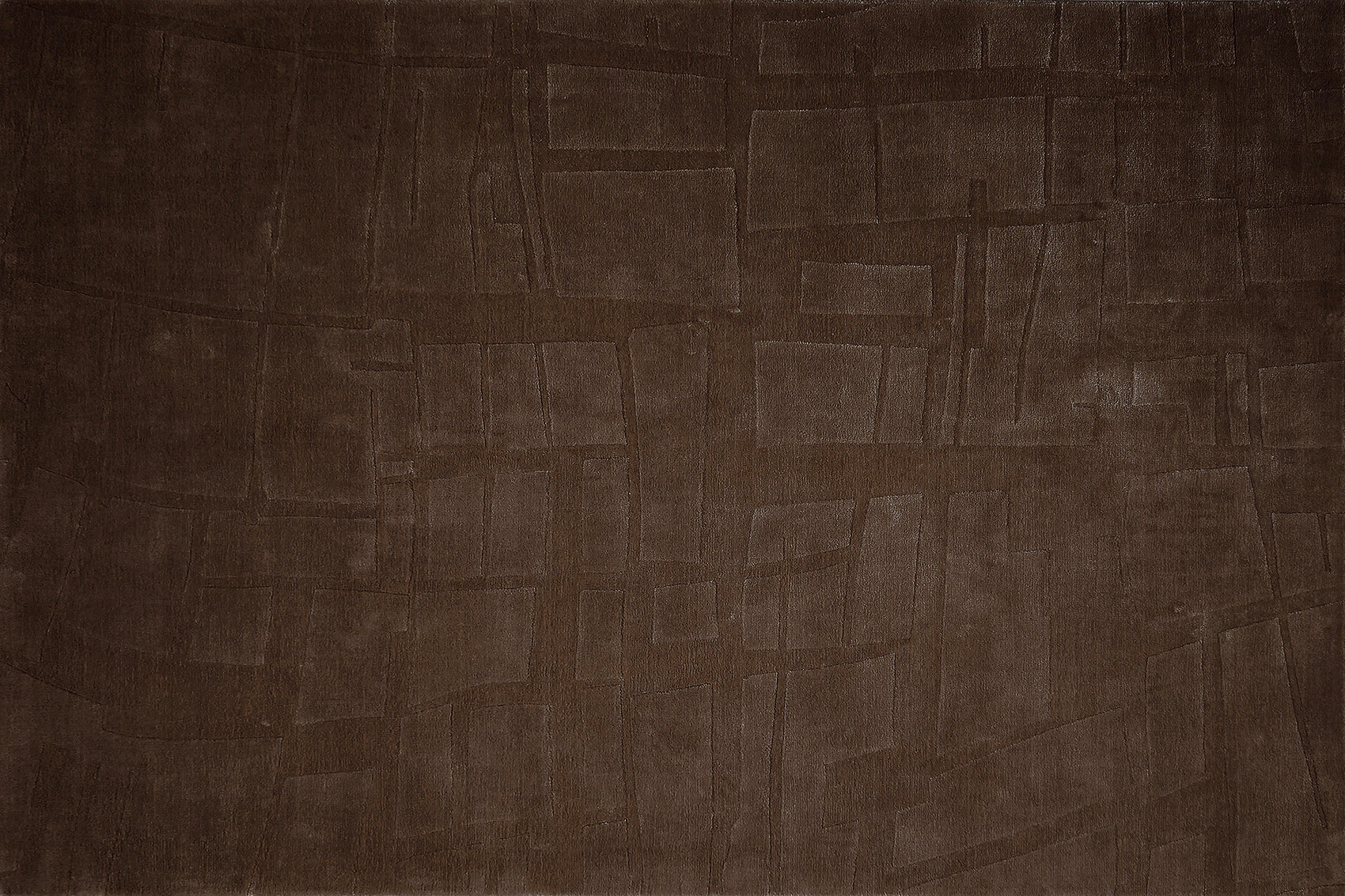 serge-lesage-point-of-view-chocolat-tapis-relief-contemporain image 2