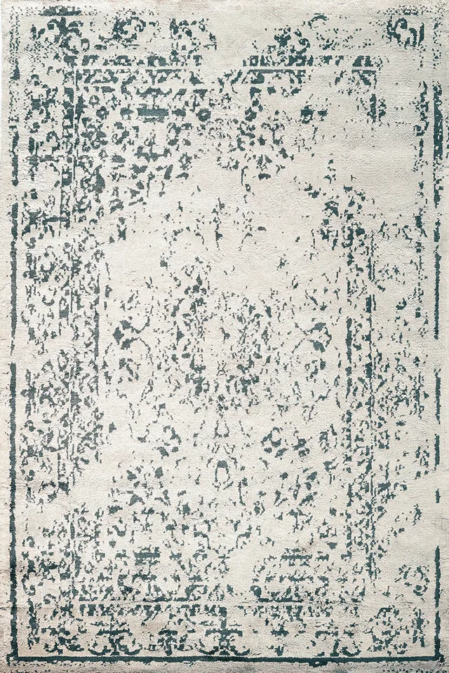 toulemonde-bochart-mirage-tapis-gris-viscose-fait-main image 1