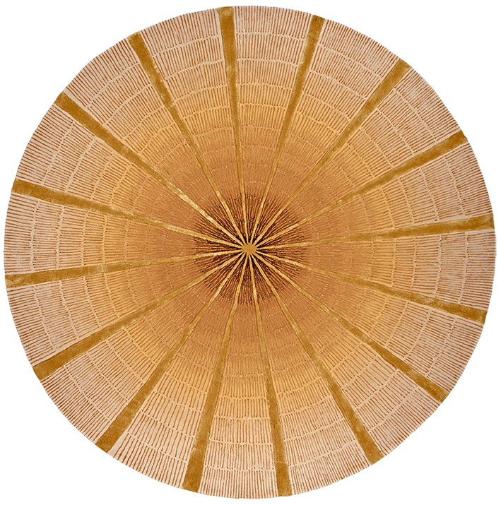 serge-lesage-churuatas-oro-tapis-contemporain-tela-alma image 2