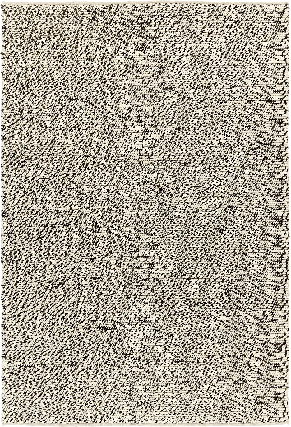 toulemonde-bochart-serac-noir-blanc-tapis-tuft-main-laine-et-polyester image 1