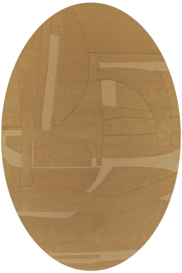 toulemonde-bochart-collage-tapis-brun-laine-par-pascale-ribourg image 1