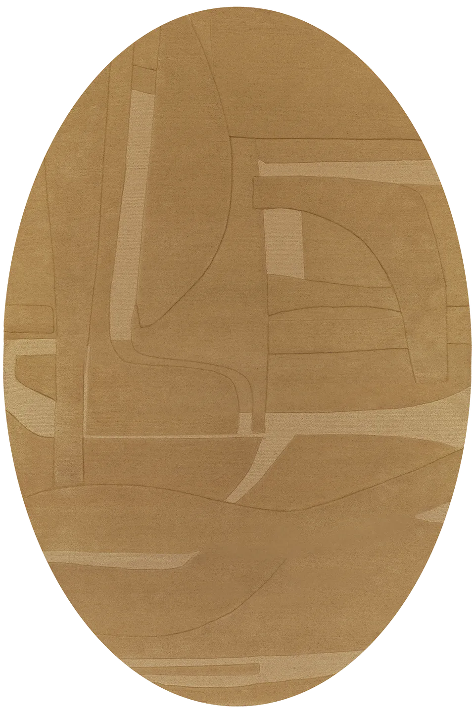 toulemonde-bochart-collage-tapis-brun-laine-par-pascale-ribourg image 1
