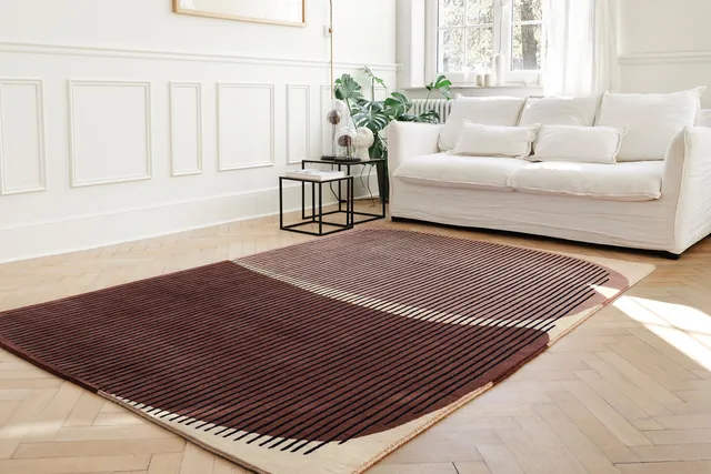 serge-lesage-tapis-snoop-bois-de-rose-tapis-iconics-color-block image 1