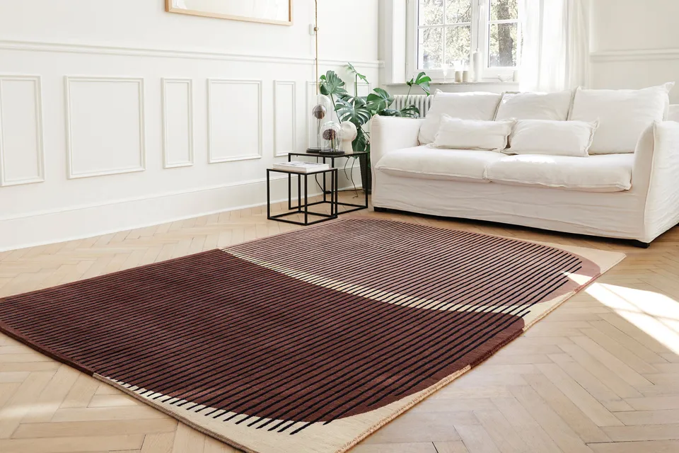 serge-lesage-tapis-snoop-bois-de-rose-tapis-iconics-color-block image 1