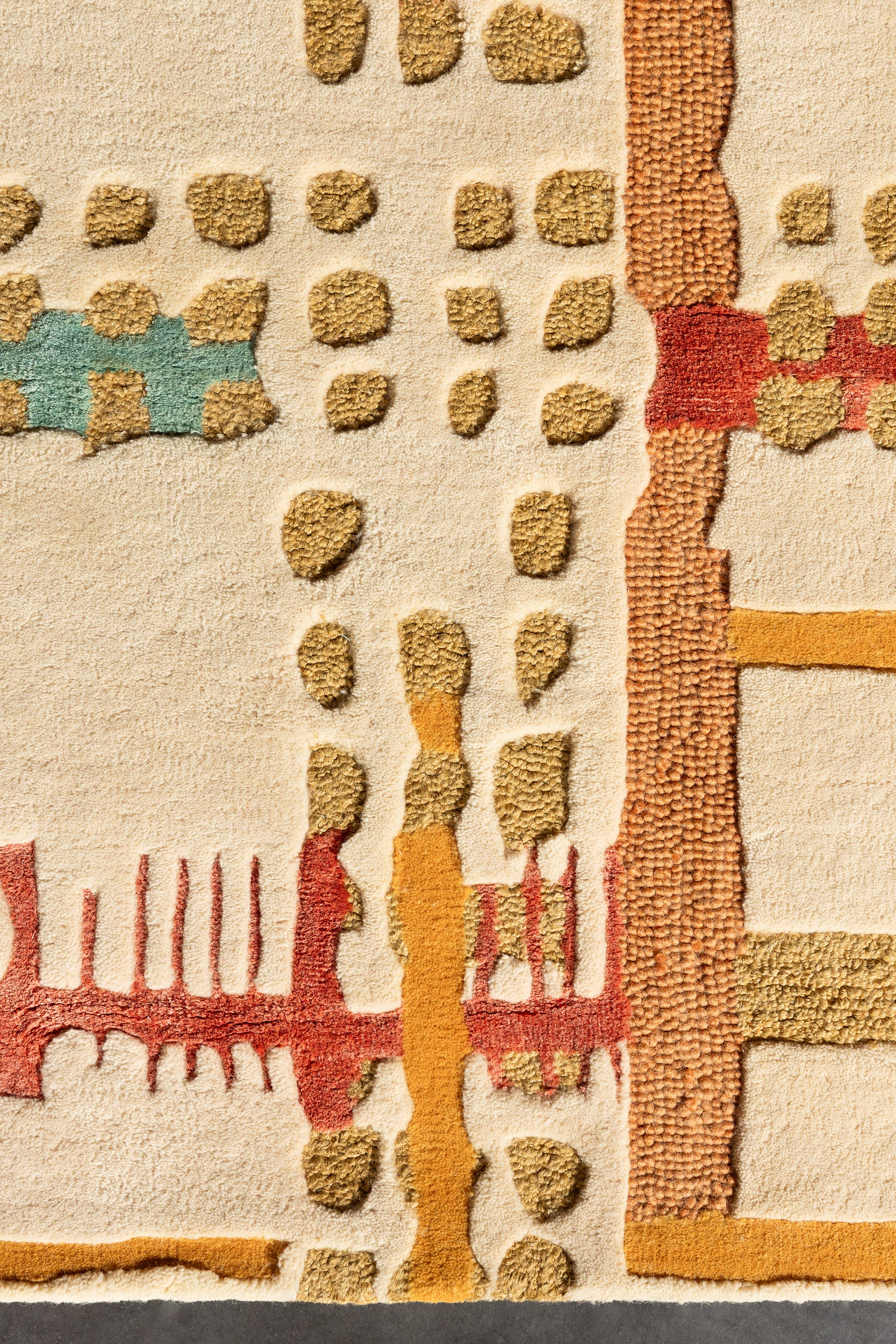 serge-lesage-tapis-hiri-joie-tapis-contemporain-ville-laine-lin-tencel image 5