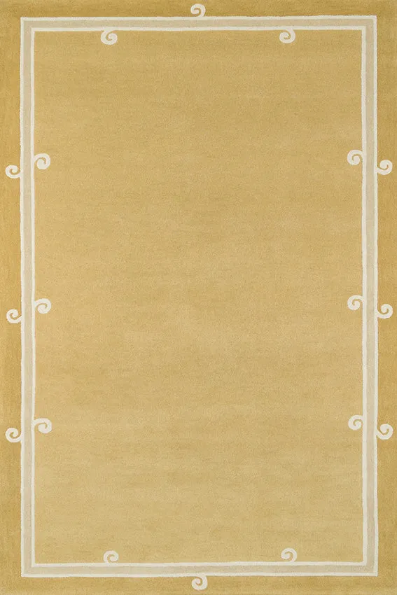 toulemonde-bochart-syracuse-jaune-tapis-en-laine-tuft-main image 1