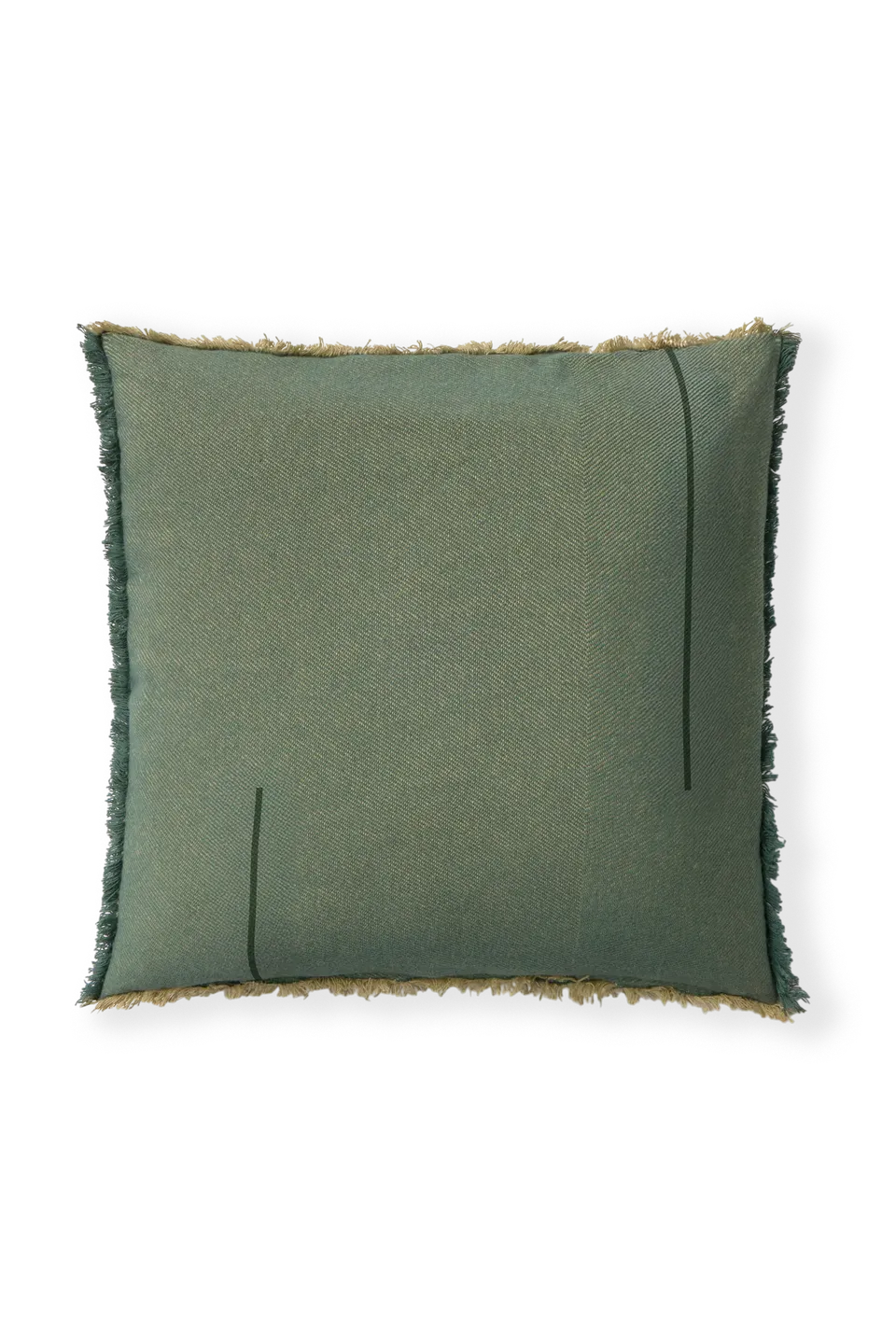 lorena-canals-coussin-carr-vertical-duck-green-coussin-coton-artisanal image 1