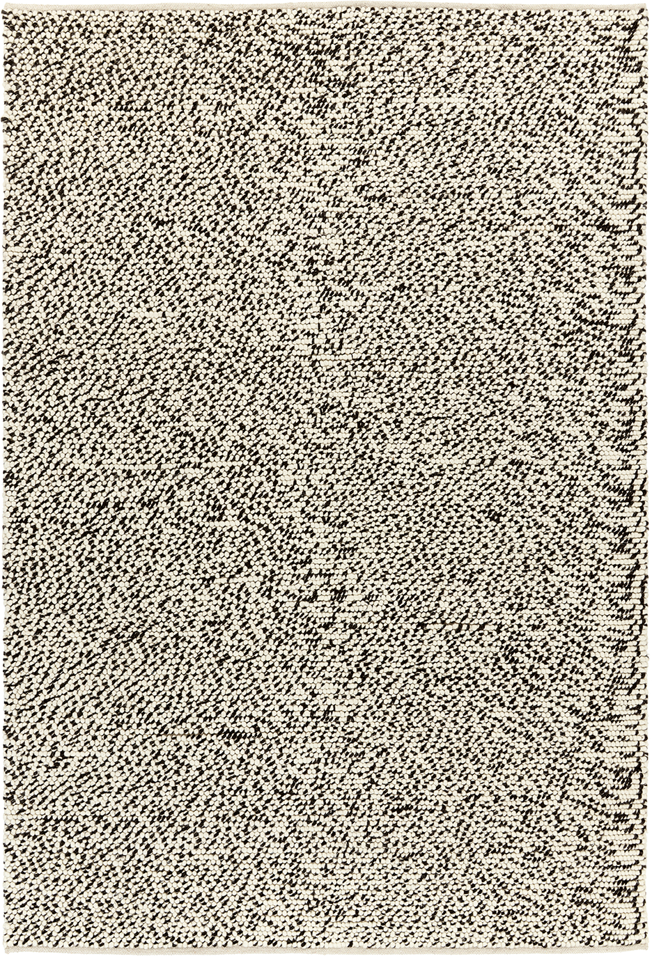 toulemonde-bochart-serac-noir-blanc-tapis-tuft-main-laine-et-polyester image 1