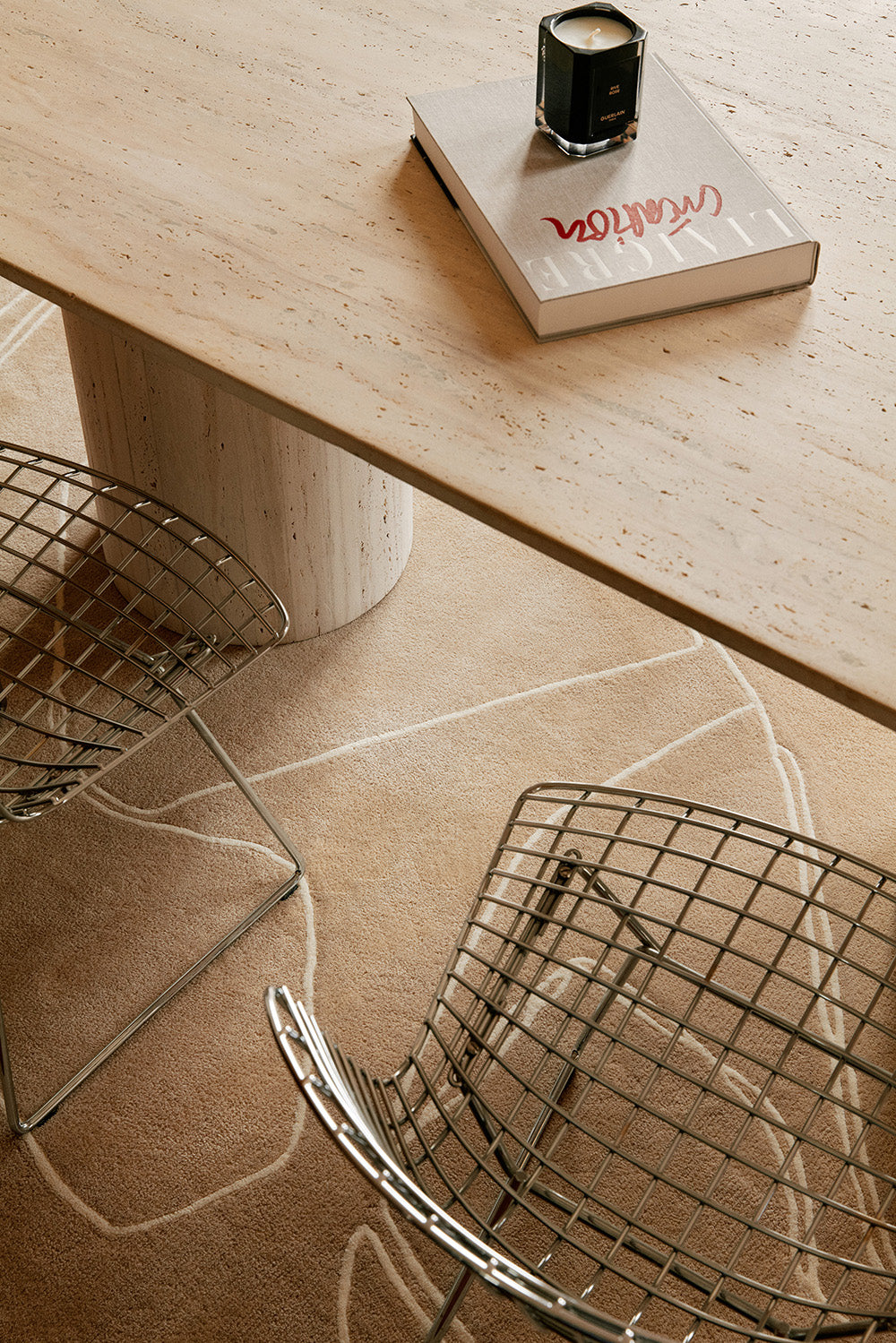 toulemonde-bochart-amalgame-tapis-contemporain-beige image 3